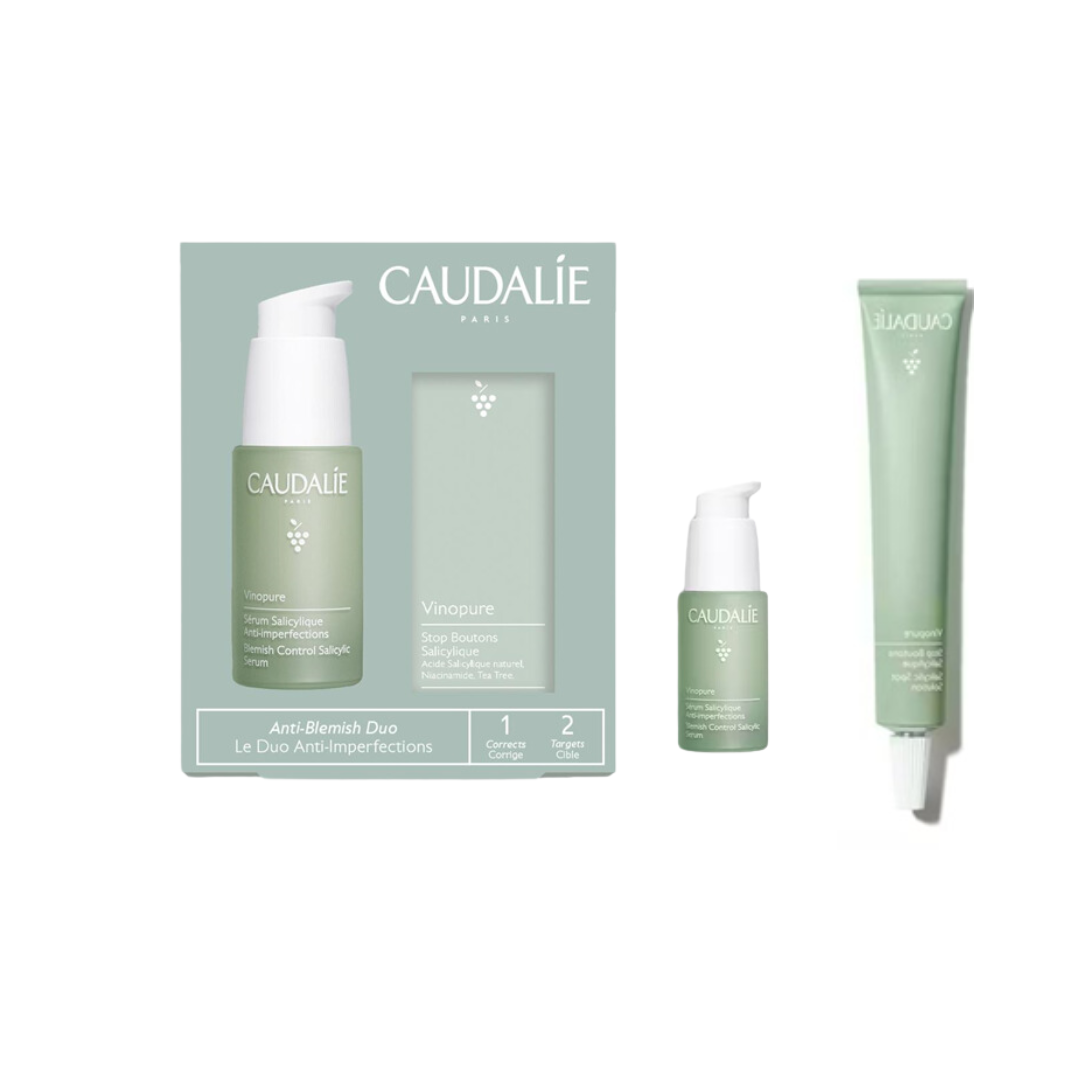 Caudalie Vinopure – Blemish Control Salicylic Serum 30ml Vinopure – Salicylic Spot Solution 15ml