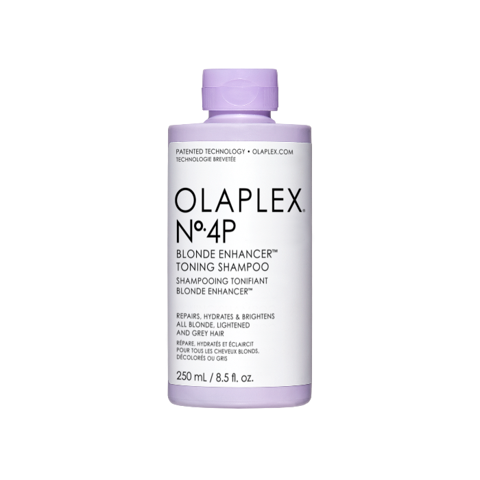 OLAPLEX No.4P Blonde Enhancer Toning Shampoo (Shampooing tonifiant pour cheveux colorés)