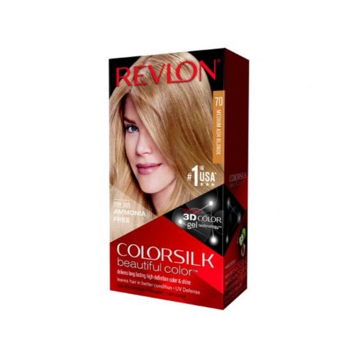 REVLON COLORSILK MED ASH BLONDE 70