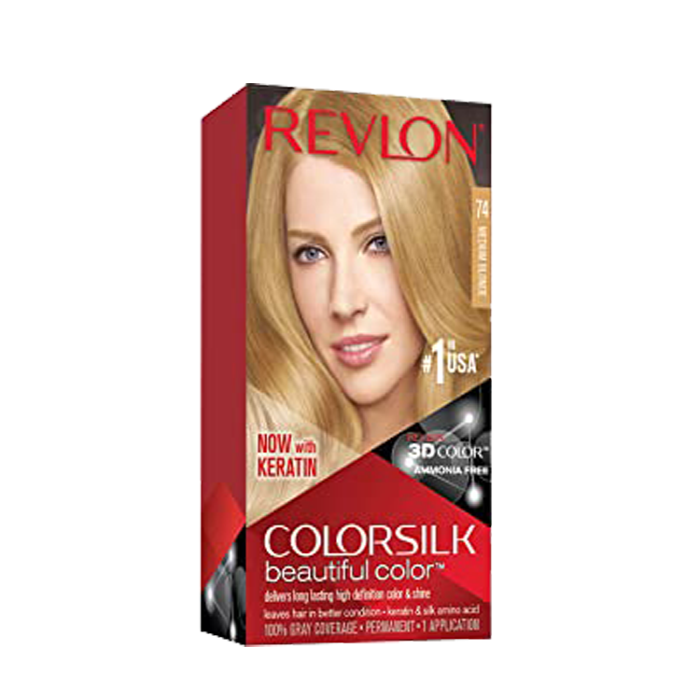 REVLON COLORSILK MED BLONDE 74