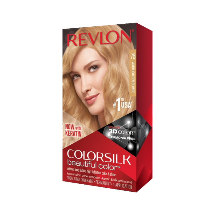REVLON COLORSILK WARM GOLD BLONDE 75