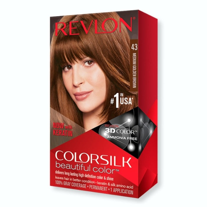 COLORSILK MED GOLDEN BROWN 043