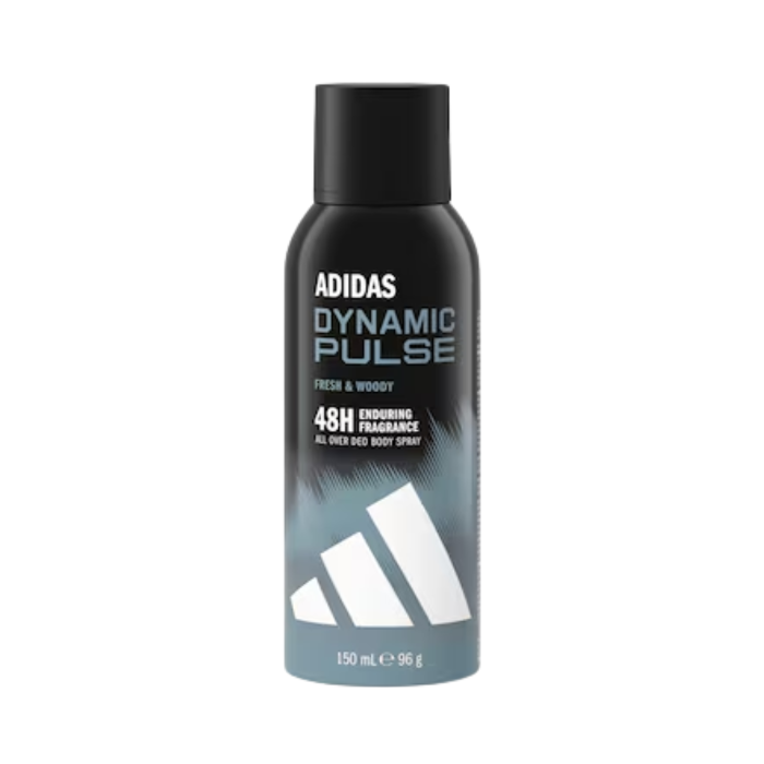 Adidas Dynamic Pulse – Spray Déodorant Corporel pour Homme - 150 ML