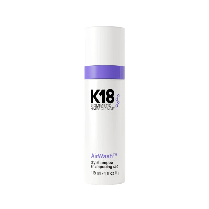 K18 - AirWash Dry Shampoo - Shampooing sec réducteur de sébum et anti-odeurs 118 Ml