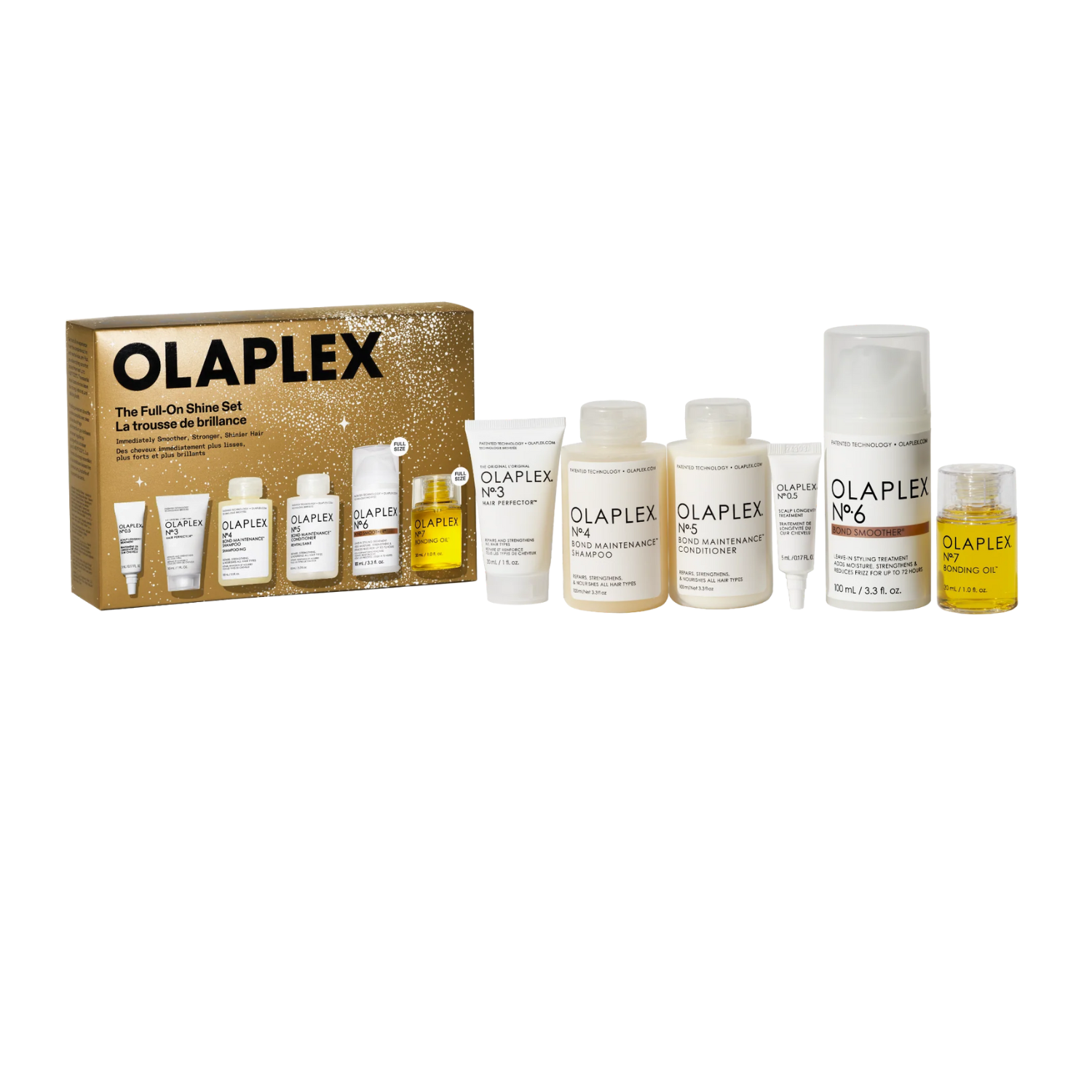 LE COFFRET FULL-ON SHINE OLAPLEX