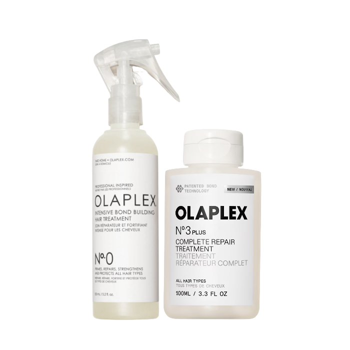 Le kit de réparation ultime OLAPLEX : n°0 & n°3 Plus