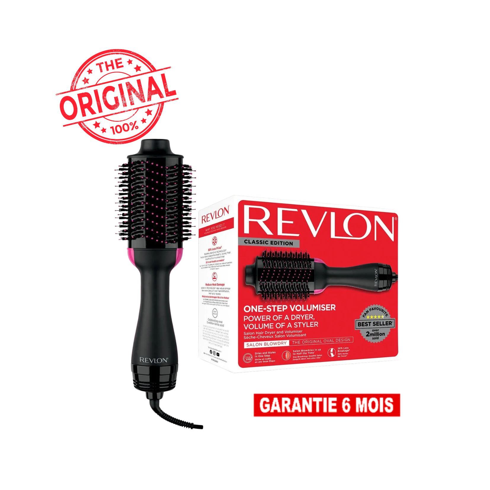 REVLON One Step Brosse séchante volumisante