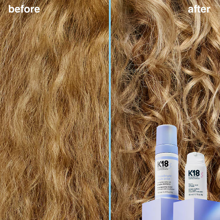 K18 - Triplebright Triple Eclat - Shampoing violet anti-oxydation 125 Ml / 443 ML