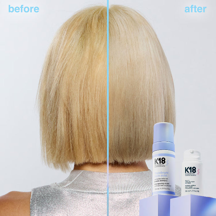 K18 - Triplebright Triple Eclat - Shampoing violet anti-oxydation 125 Ml / 443 ML