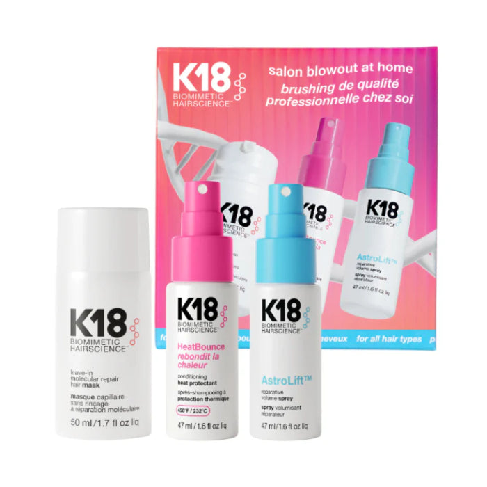 K18 - Brushing de salon à la maison