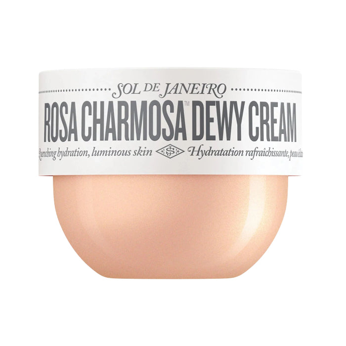 SOL DE JANEIRO ROSA CHARMOSA™ - CRÈME CORPORELLE HYDRATANTE À L’EAU DE ROSE ET AUX PEPTIDES DE CRISTAL - 75 Ml / 240 ML