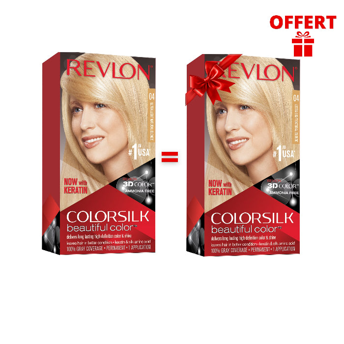 REVLON COLORSILK ASIA U.L NATURAL BLOND 04- 1 Acheté = 1 Offert