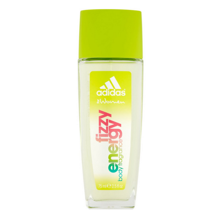 ADIDAS for women fizzy energy deodorant body fragrance natural spray