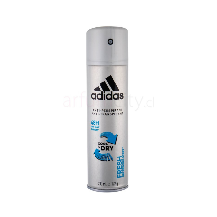 ADIDAS cool and dry fresh deodorant anti taches blanches 200ml