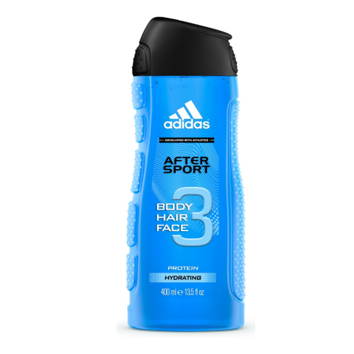 Adidas After Sport 3in1 Body Hair Face Shower Gel
